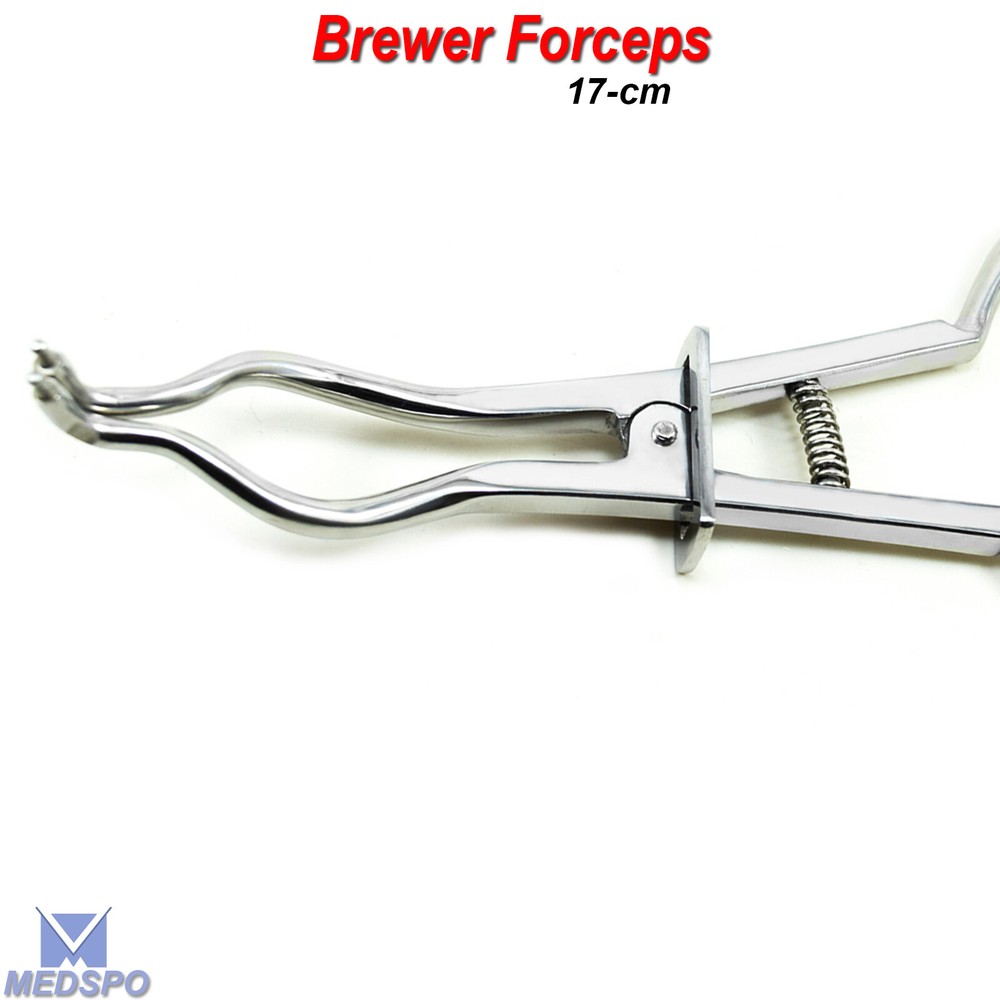 Endodontics Rubber Dam Clamp Forceps Brewer Dental Restorative Instruments