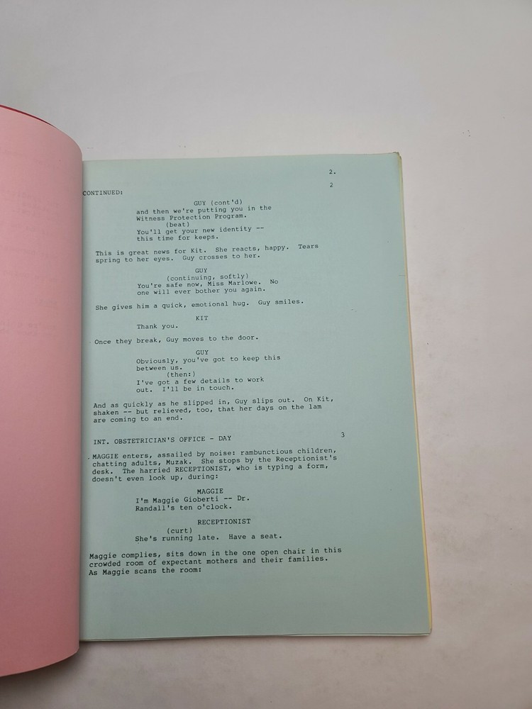 FALCON CREST / William Schmidt 1986 TV Script, Cesar Romero "False Front"