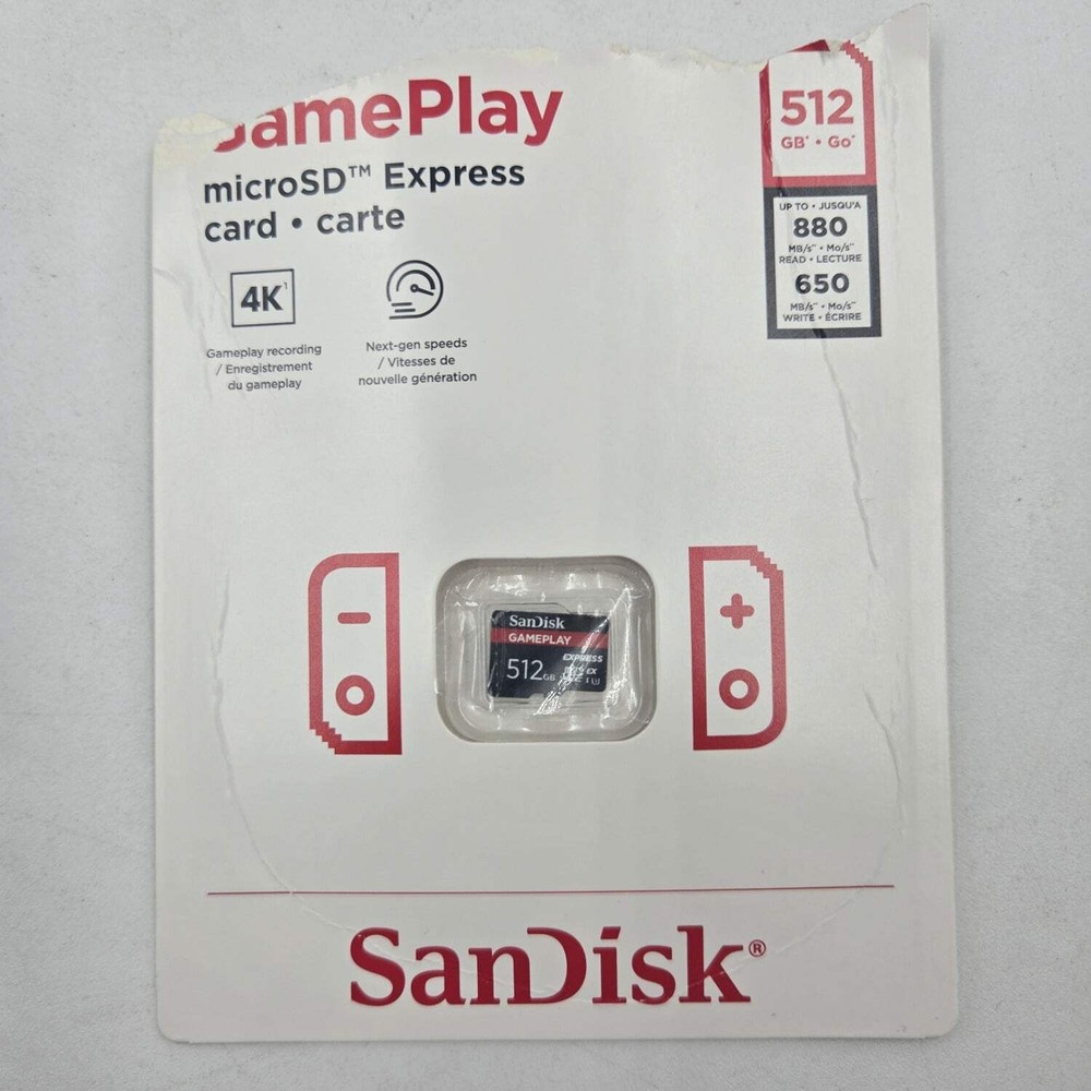 SanDisk Gameplay 512GB MicroSD