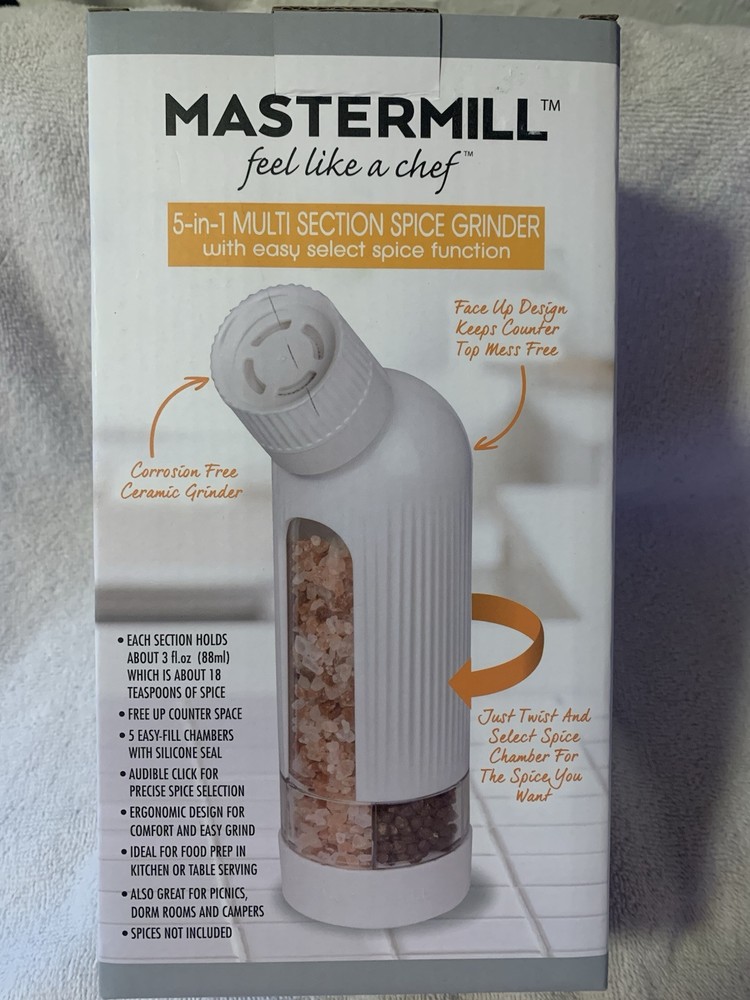 MasterMill® 5-in-1 Spice Grinder