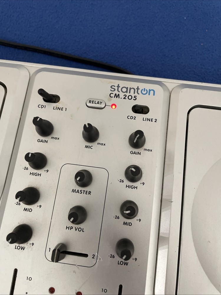 Stanton CM 205 CD Player DJ Turntable Working