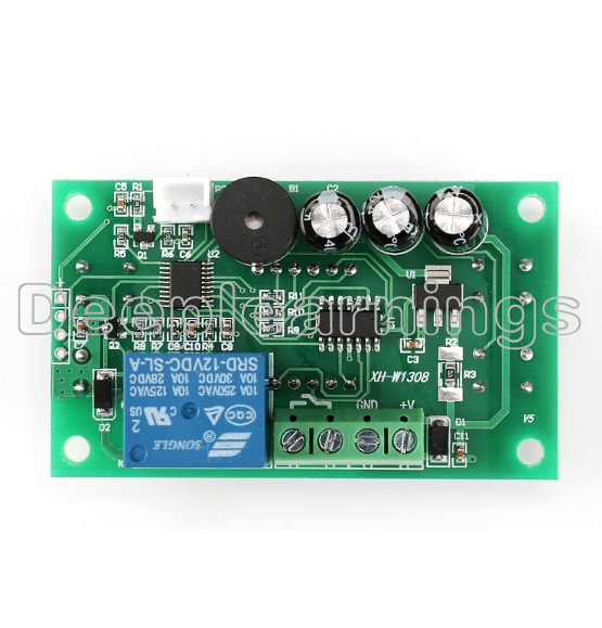 AC 220V LED Digital Thermostat Temperature Alarm Controller Meter Module Red