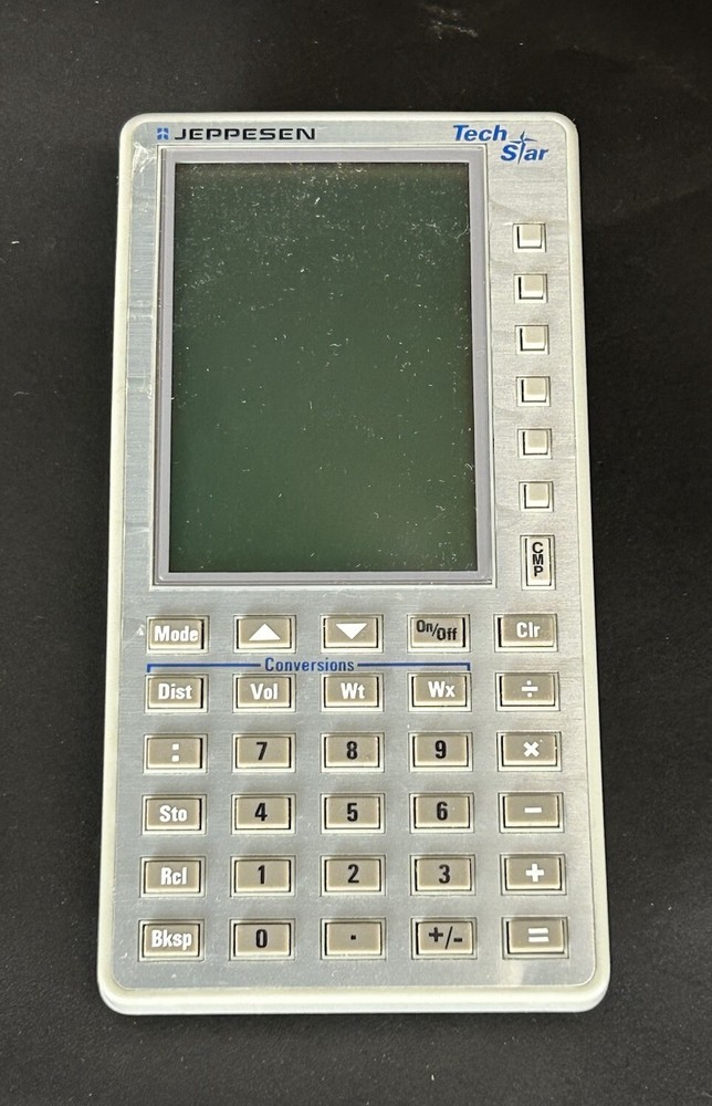 Jeppesen Tech Star Flight Computer - See Notes