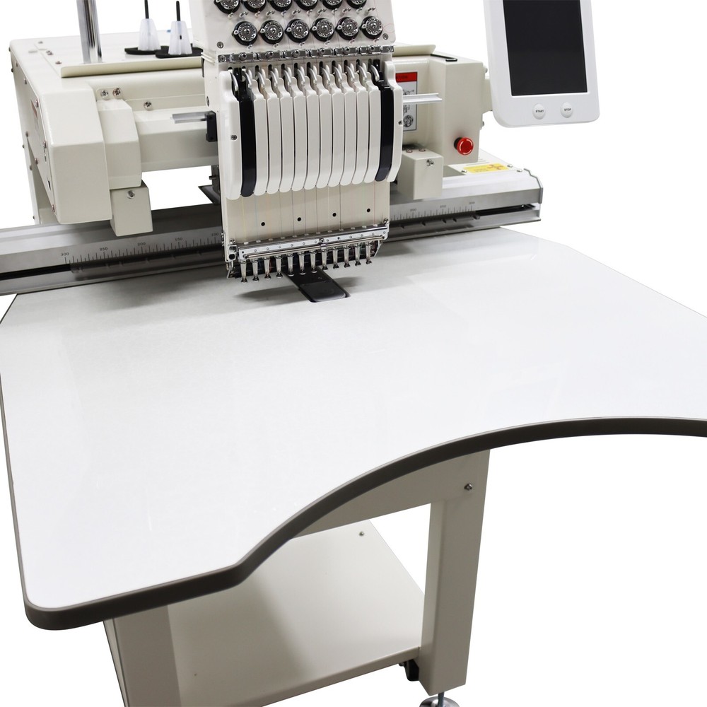Commercial Computer Embroider Machine Single-head 12 Needle Automatic Embroidery