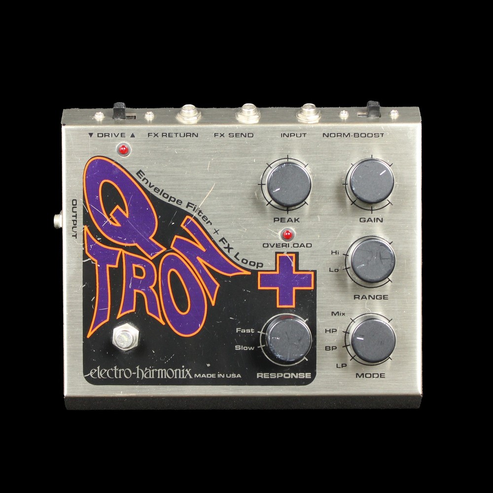 Electro Harmonix QTron+ Envelope Filter, Wood Box