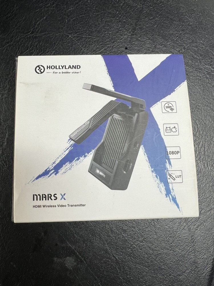 HOLLYLAND WIRELESS Video TRANSMISSION System Model Mars X Complete with Box