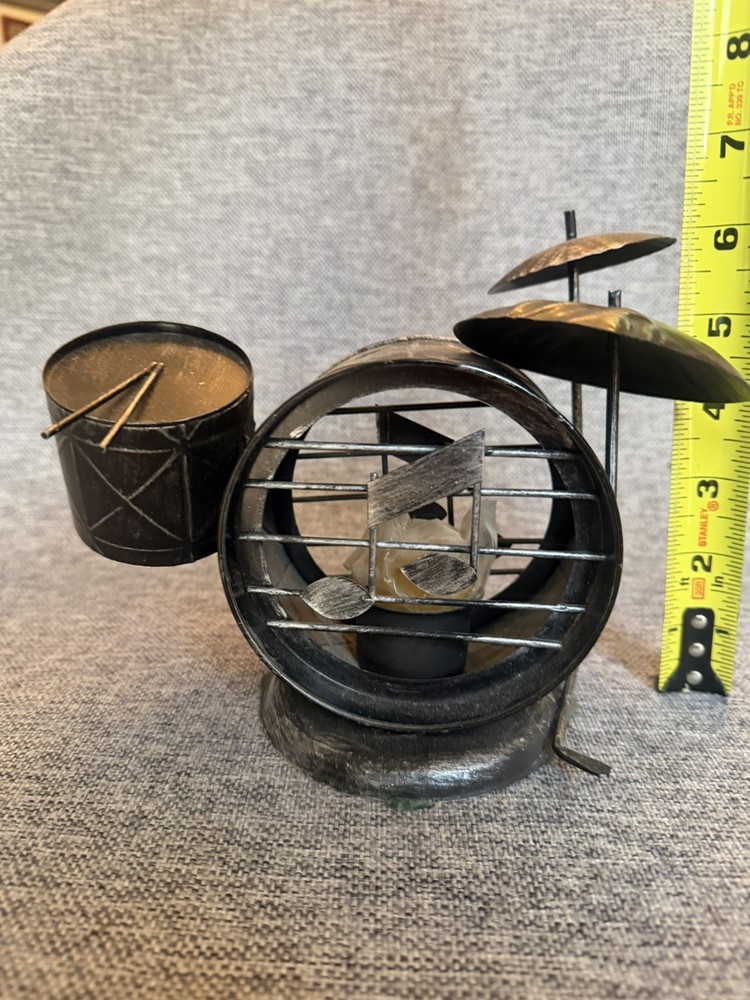 Mental Drum Kit Candle Holder