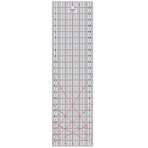 Quilting Ruler 6" x 24" Acrylic Printed Grid Patchwork Sewing Cutting Tool