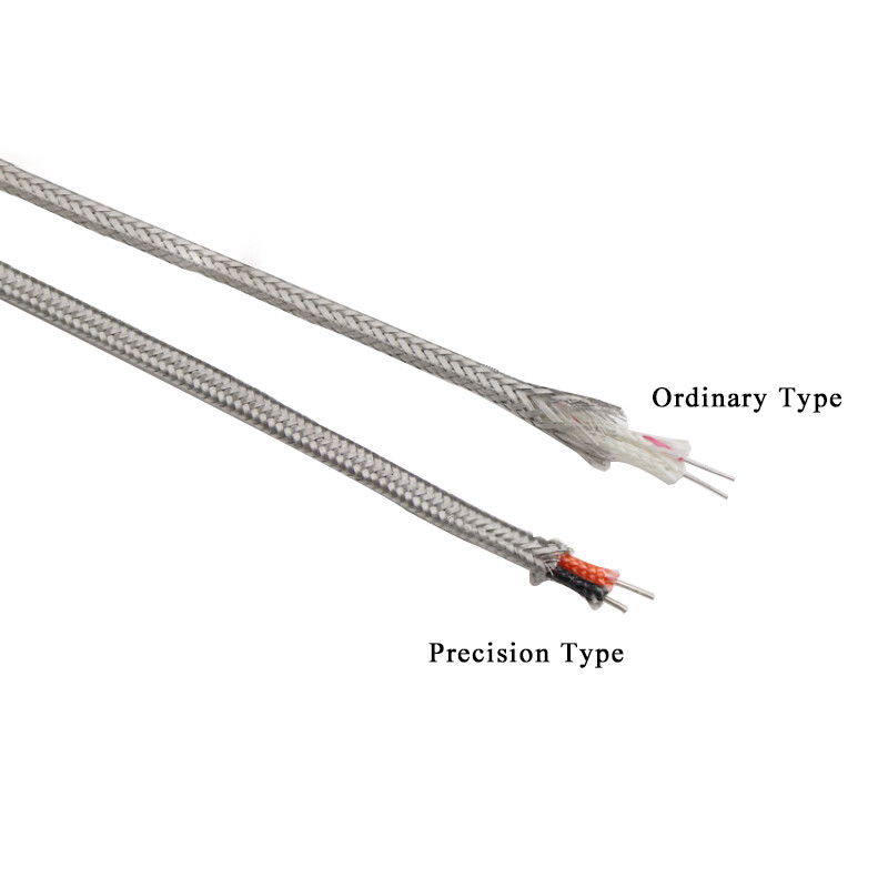 KX Type Thermocouple Compensating Cable Stainless Steel Shield Extension Wire