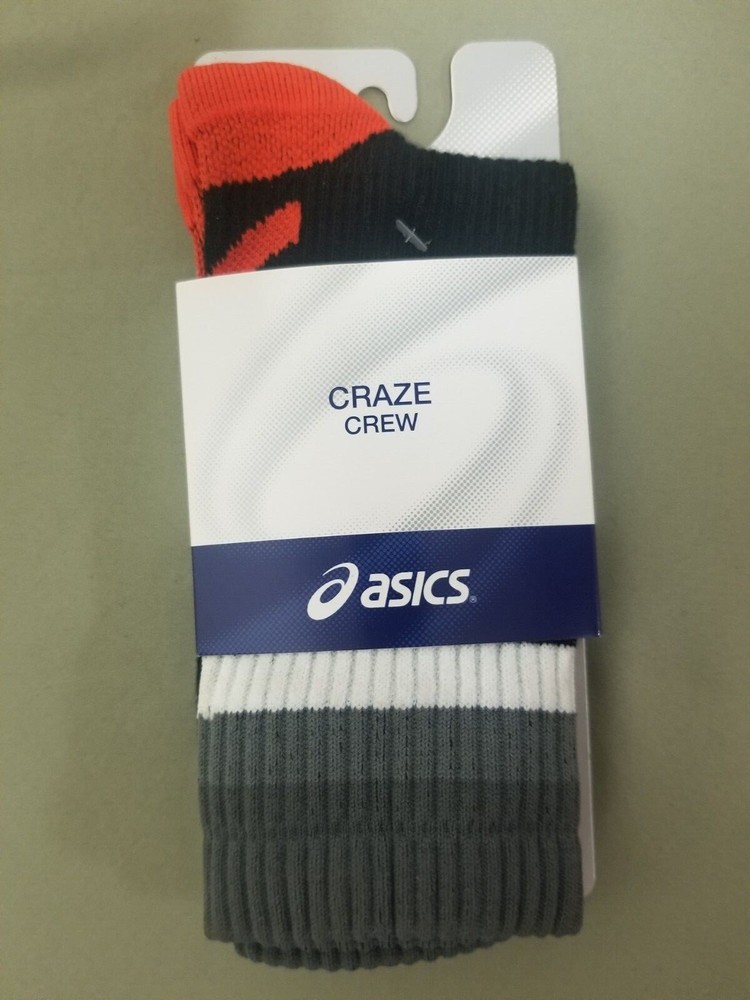 New Asics Unisex Craze Crew Socks.