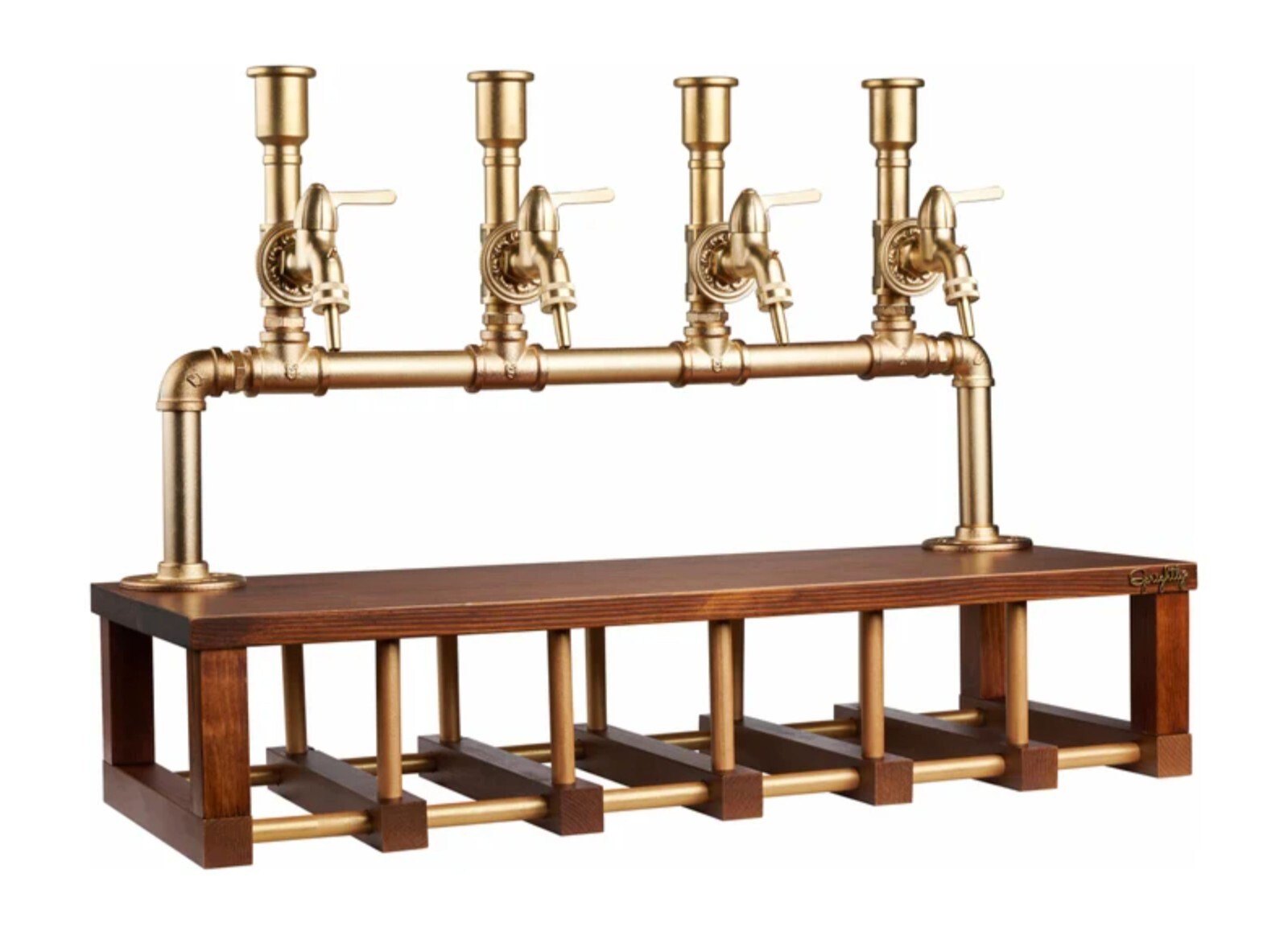 Liquor Dispenser for Home Bar, Liquor 4 Bottle Pourers, Spirit Aerator, Wine Tap