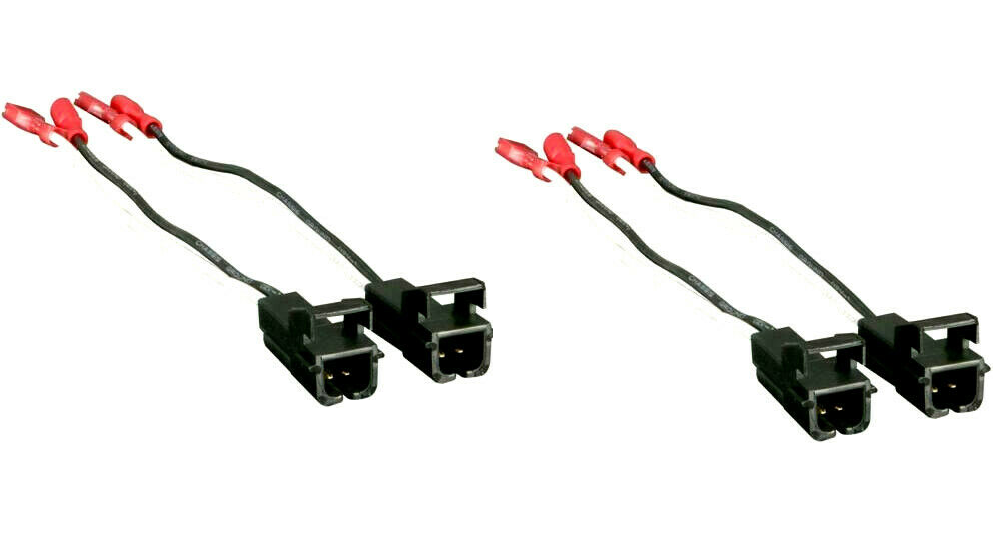 4pcs Speaker Connector Adapter Plug Harness for Select 1984-2013 GM Vehicles