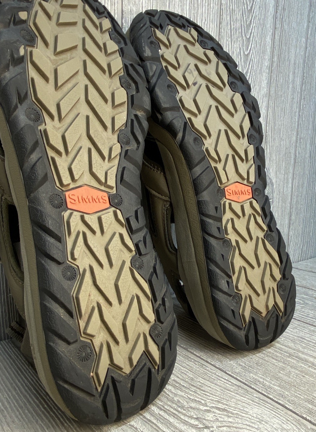 Simms RipRap Wading Sandals Men's Slip On Fishing Shoes Size 10