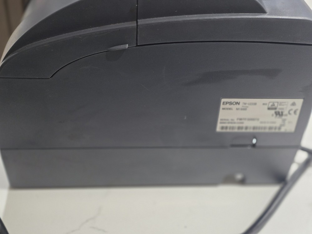 Epson TM-U220B M188B Impact Receipt Printer Ethernet POS Tested