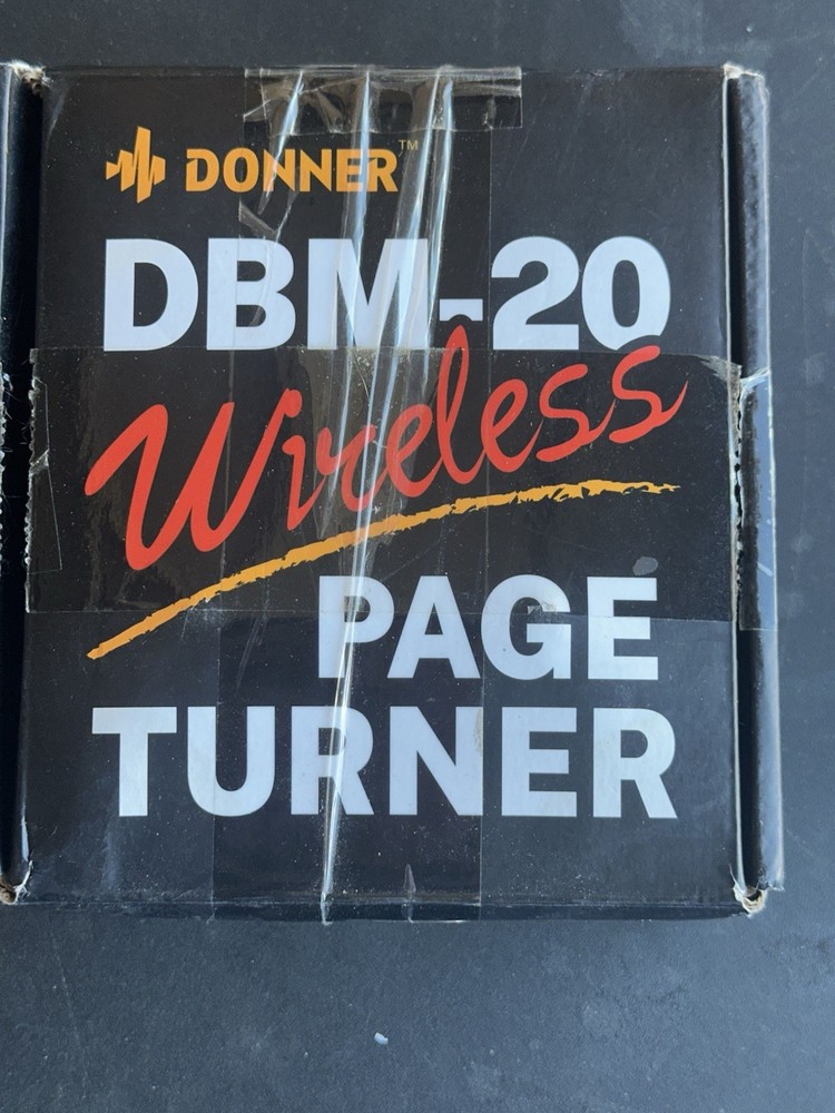 Donner DBM-20 Bass Pedal Open Box Untested Great Condition with Box