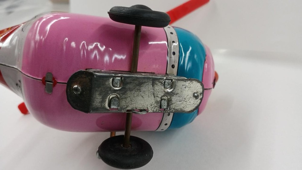 Mikuni COMIC HELICOPTER tin toy