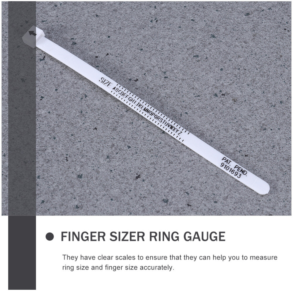 1Set Ring Sizer Set Measuring Stick Practical Ring Sizer Ring Mandrel Gauge