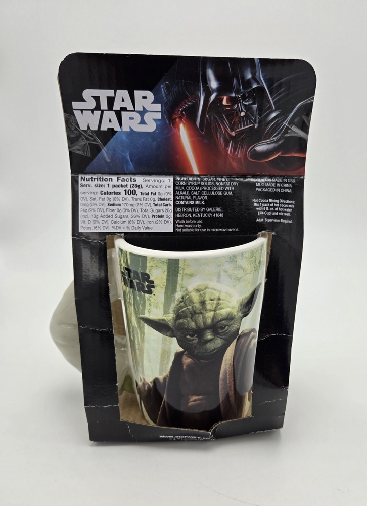 Star Wars Yoda Coffee Mug Cup