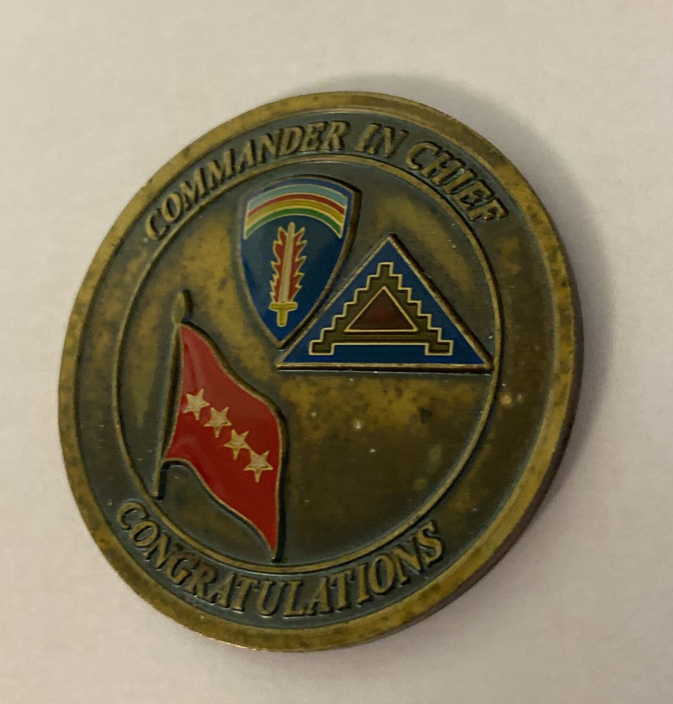 7th Army Heidelberg Germany Commanding General Challenge Coin A31
