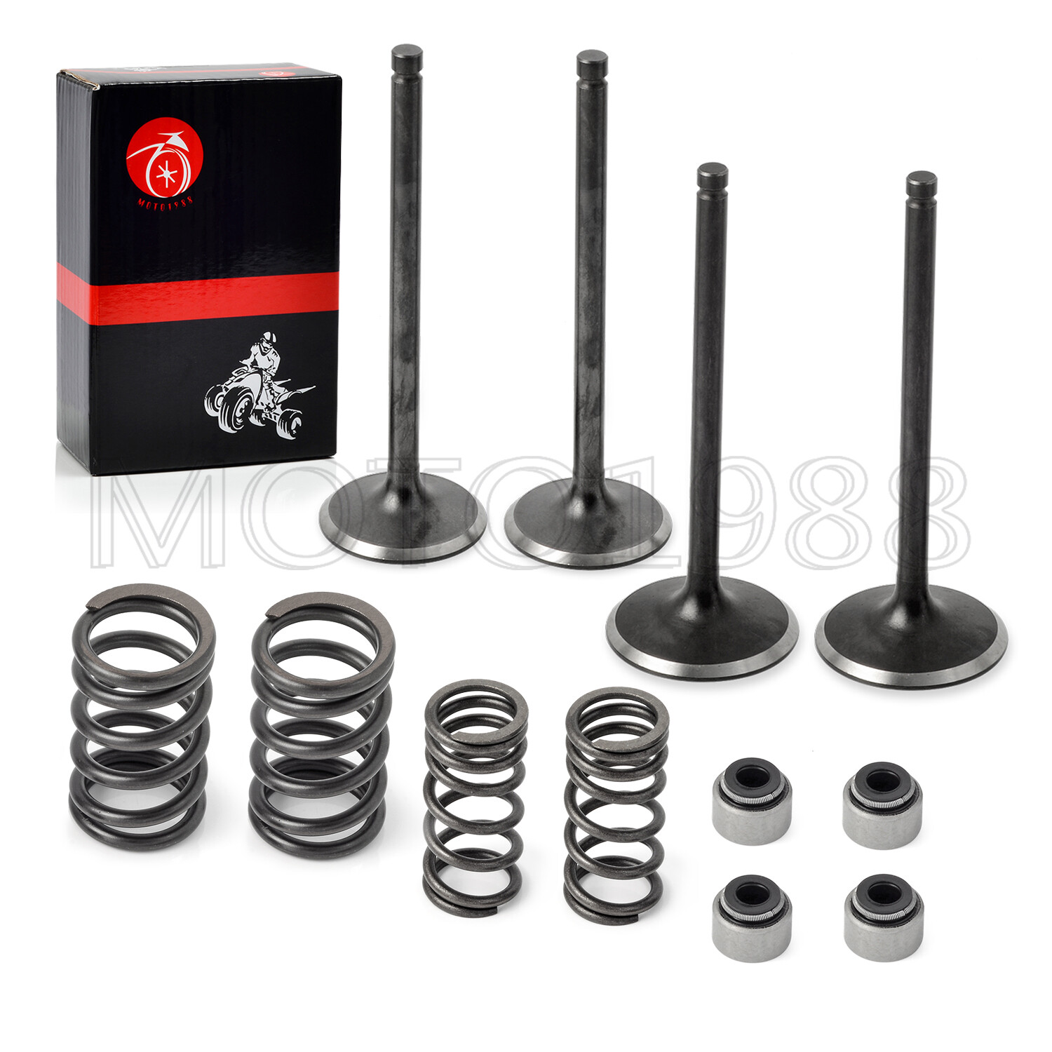 Intake Exhaust Valves Seals Spring for Polaris Predator 500 Outlaw 500 2003-2007