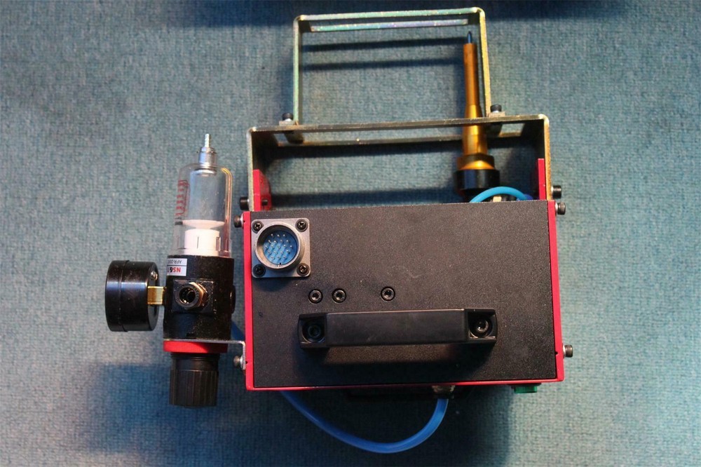 100*20mm Portable Pneumatic Dot Peen Marking Machine for VIN Code Chassis Number