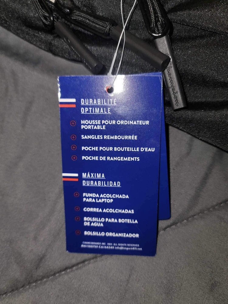 NWT Black Champion Cheetah/Leopard Logo Backpack Tan Combo