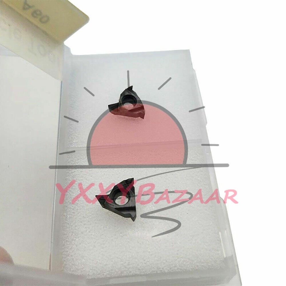 2pcs 11ER A60 CBN Polycrystalline Diamond CNC Carbide Threaded inserts 11ER A60
