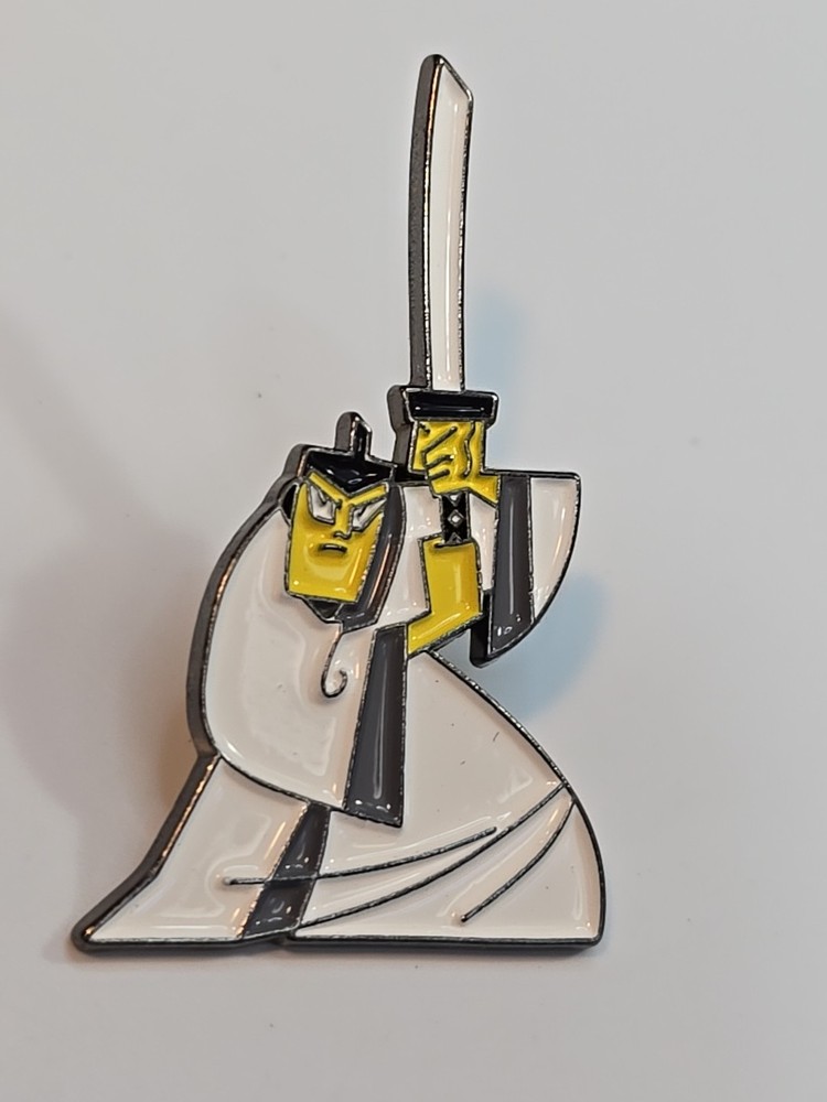 Samurai Jack Cartoon Character Lapel Pin