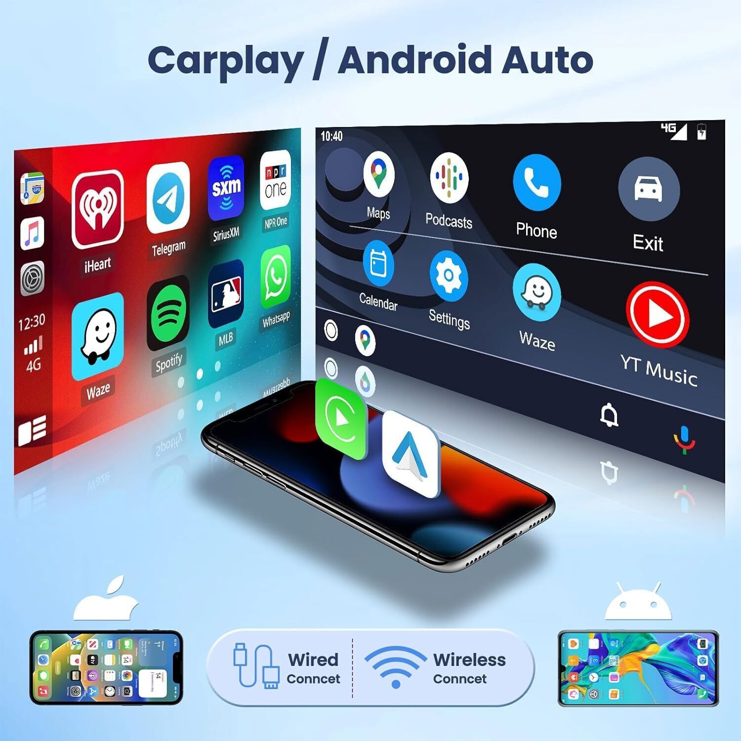 For 2009-2012 Dodge Ram 1500 2500 3500 CarPlay Car Stereo Radio Android 12 GPS