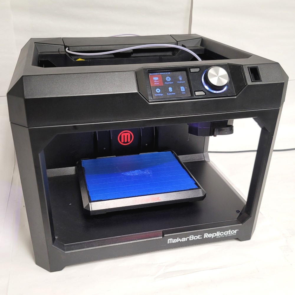 MakerBot Replicator Desktop 3D Printer 100µm Res, 9.9"W x 7.8"D x 5.9"H Build