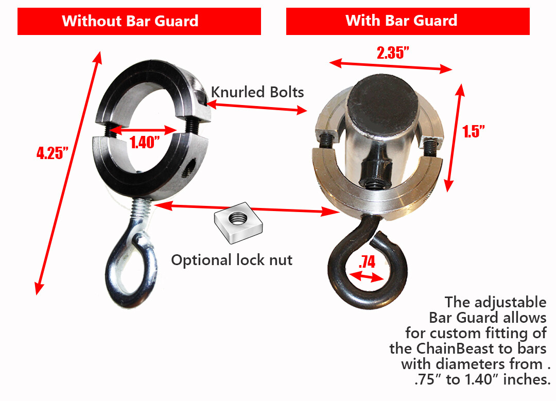 ChainBeast - Stronger & Safer Training Bundle - Included Chains & Safety Straps