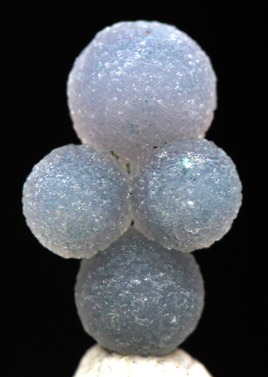 GRAPE AGATE Specimen Chalcedony Crystal Cluster Mineral INDONESIA w/ ID card