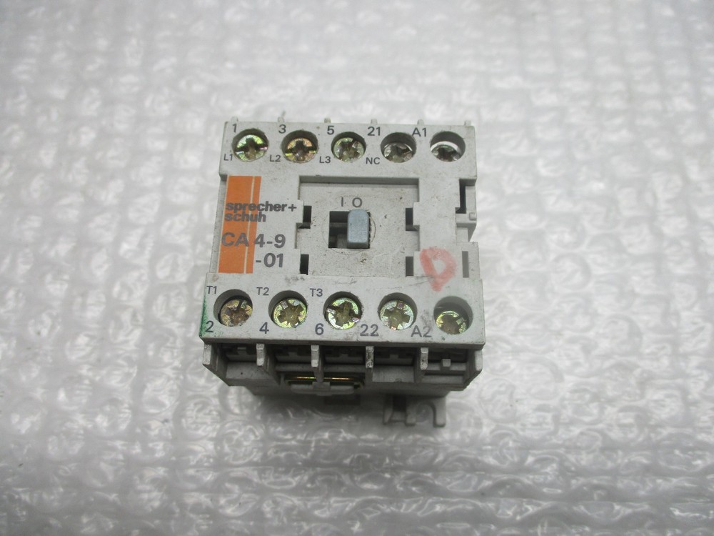 SPRECHER+SCHUH CA4-9-01 CONTACTOR 24V UNMP