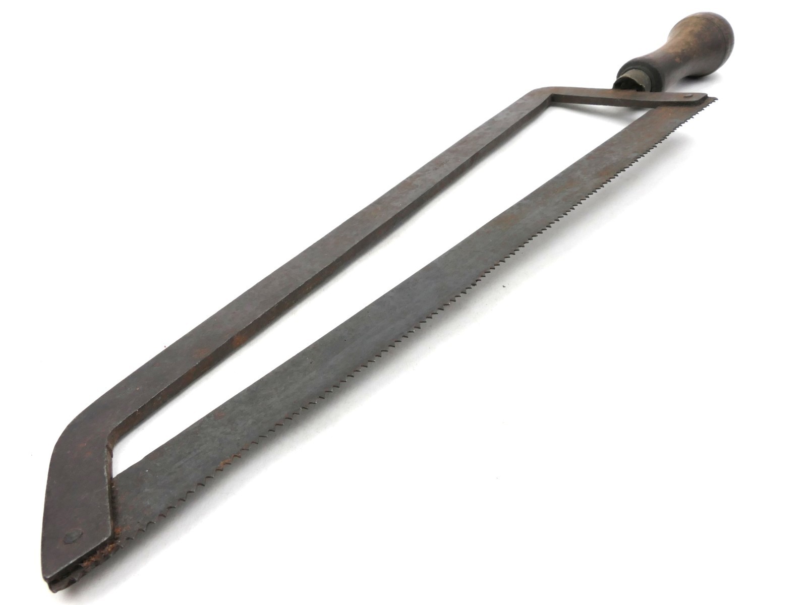 Antique W WELZ Bone Saw c. 18th-19th War Surgical Amputation Tool Hacksaw