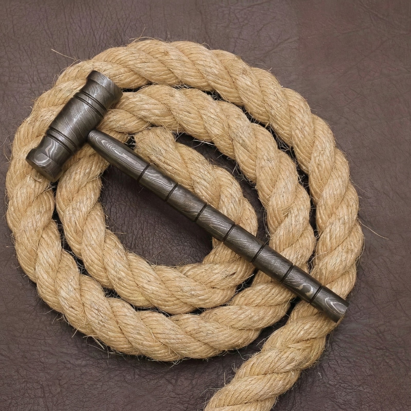 Shard Collectible Tactical Damascus Hammer Full Tang Bushcraft Survival EDC