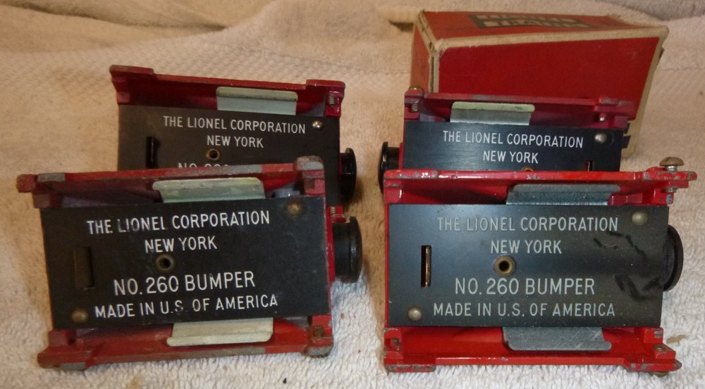 Lionel 4x 260 bumpers
