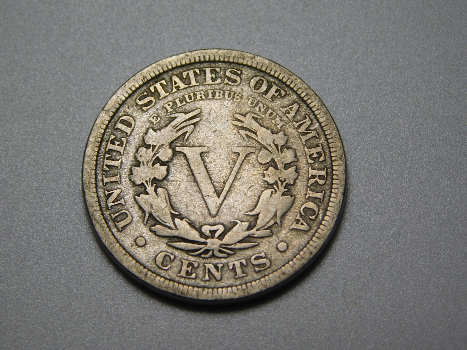 US COIN 1909 LIBERTY HEAD V NICKEL