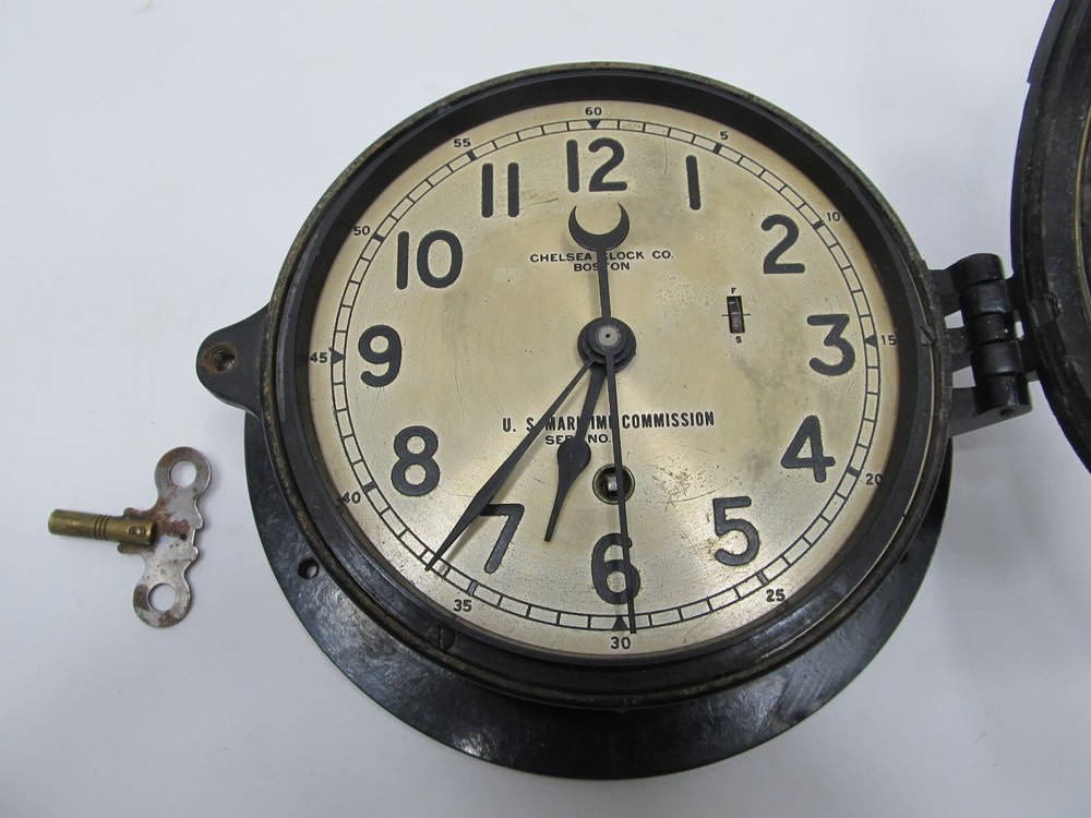 Chelsea US Maritime Ships Clock-Running