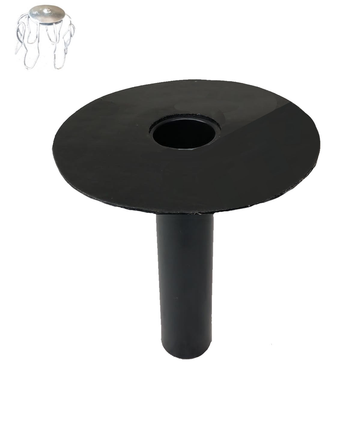 Flat Roof Drain + Leaf Trap, Bitumen-Flansch, Dachgully, DN 70, DN 75