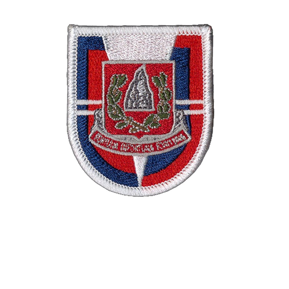 37th Engineer (A) Embroidered FLASH and Insignia Patch with a wax backing BRAGG