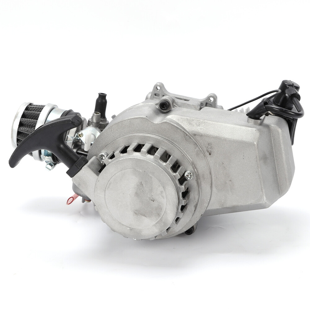 49cc 2 Stroke Engine Motor, Pull Start Mini Gas Engine Starter Motor 1.3HP for P