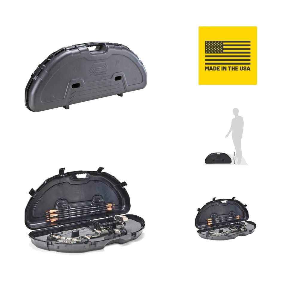 Plano Protector Hard Bow Case - Lockable, Fits Most Compound Bows | Made in USA