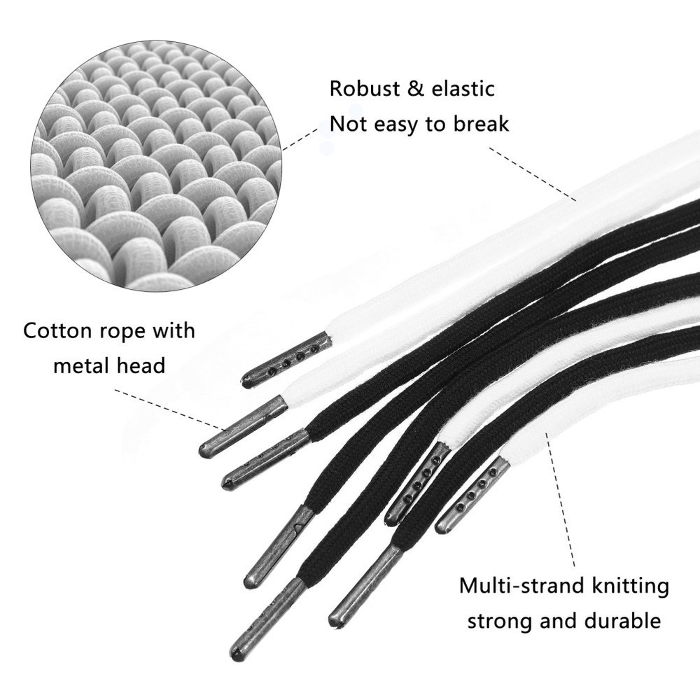 Drawstring Replacement for Sweatpants Cotton Soft Rope Ropes Repairing