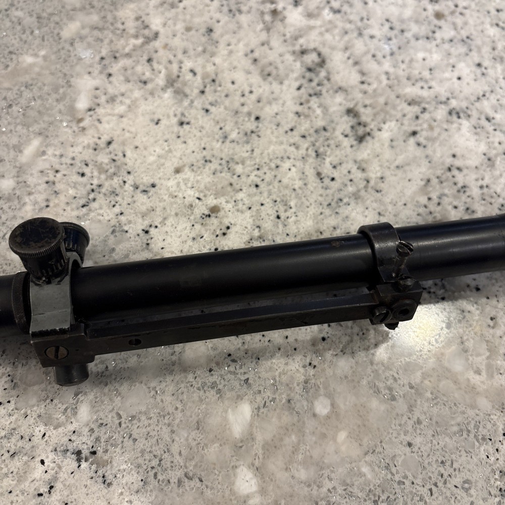 Vintage .22 Rifle Scope external adjustment