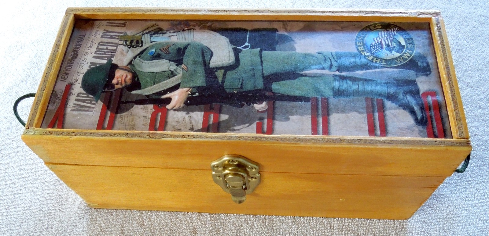 *Rare* THE TRENCHES WWI Doughboy *#20/50* 1/6 Action Figure *Scott Beckmann*