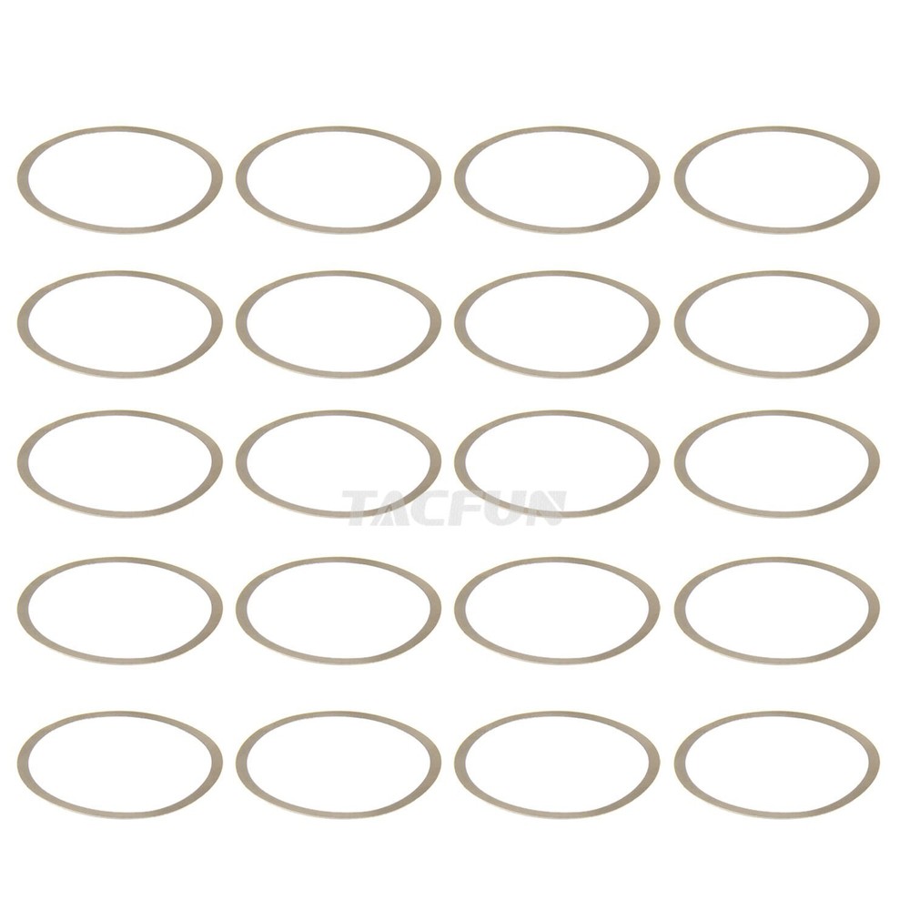 20 PCS Free Float Nut Washers thin Shims Alignment for 308