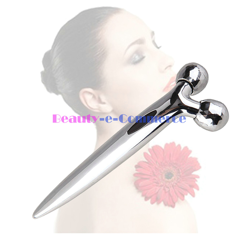 Solar Platinum Microcurrent Faical Roller Face Massager