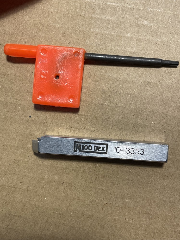 MICRO 100 DEX 10-3353 Chamfering Tool SCSCR 0505 D2 M100