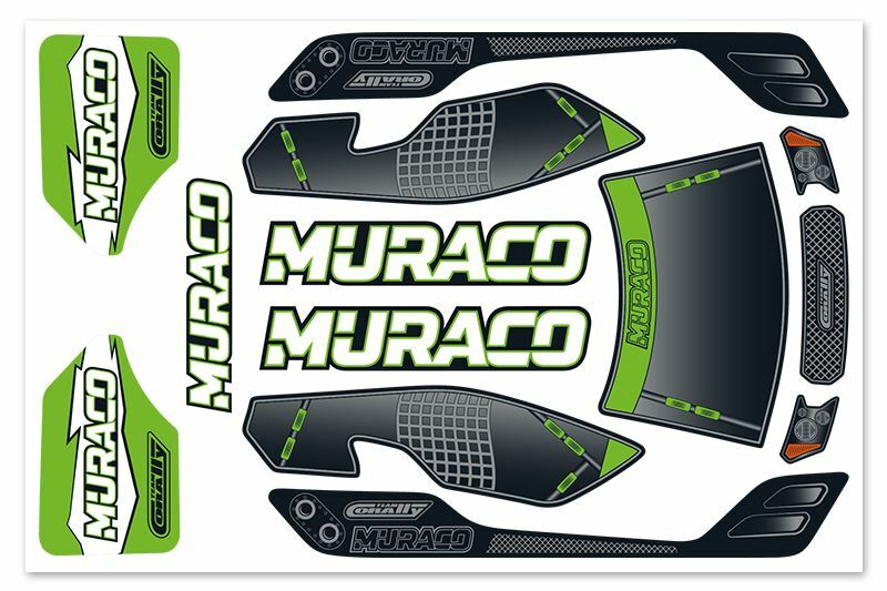 Corally - Body Decal Sheet  - Muraco XP 6S - 1 pc