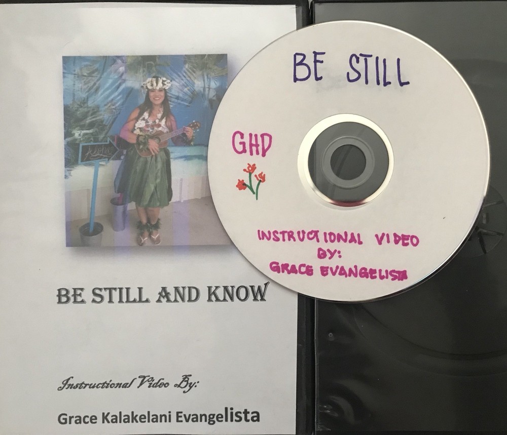 Instructional Hula Dance Video : BE STILL
